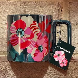 ✨NWT🌸Starbucks 2024 Valentines Rosamundi Floral Love Hearts 🩷Ceramic Mug